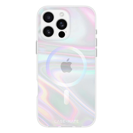 Case-Mate Seifenblase MagSafe - iPhone 16 Pro Max Hülle (irisierend)