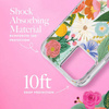 Rifle Paper Clear MagSafe - iPhone 14 Case (Garden Party Blush)